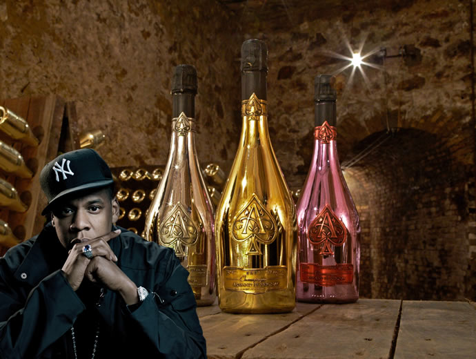 Jay Z     Armand de Brignac