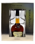   VS 0.7 , (Box + 2 ) Cognac Courvoisier V.S.